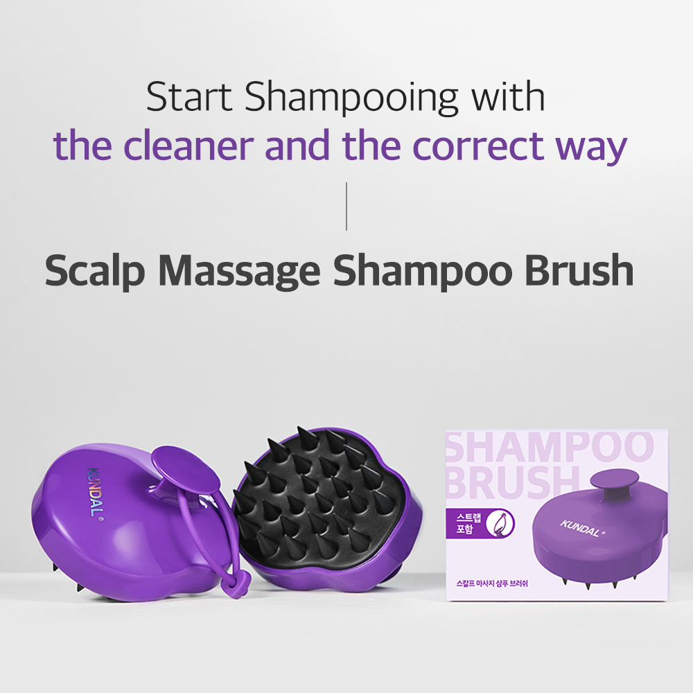 KUNDAL] Scalp Massage Shampoo Brush | Shopee Singapore