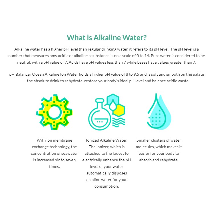 CARTON WHOLESALE [pH balancer Ocean Alkaline Water 12X1500ML] - Healthy ...