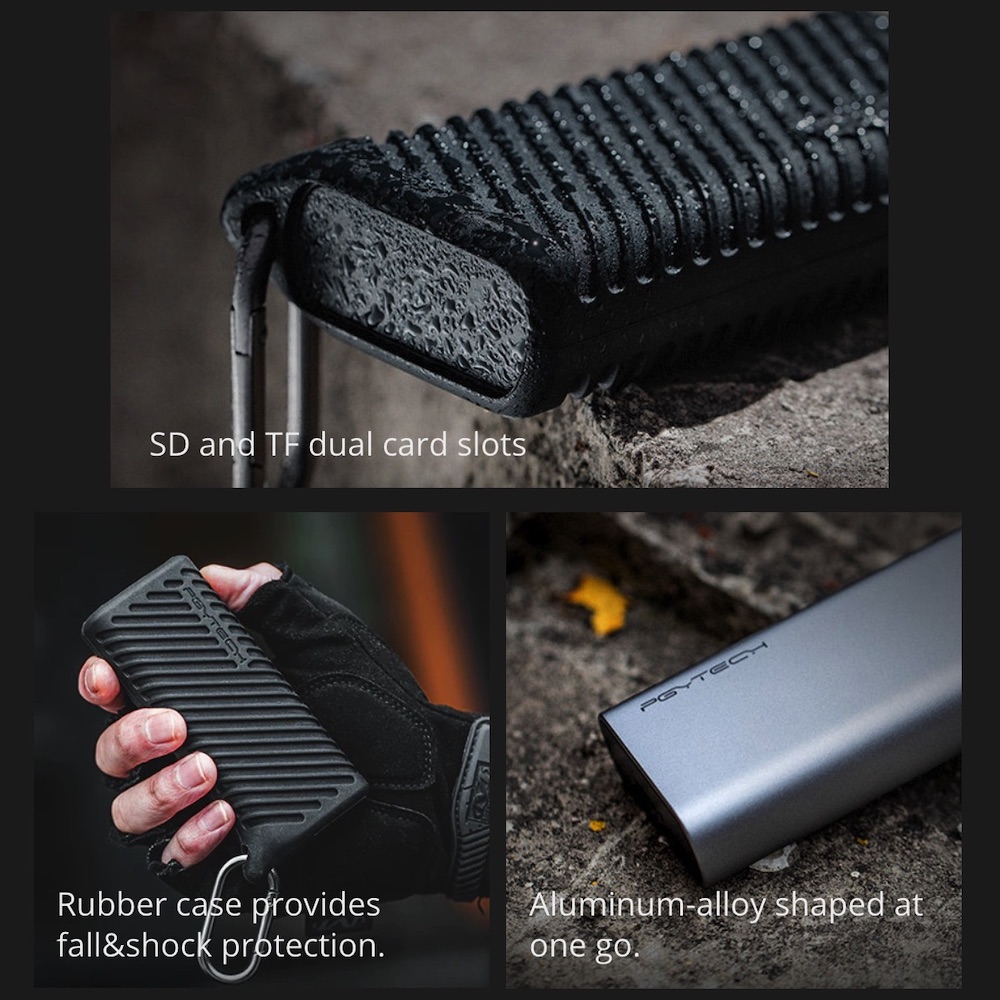 PGYTECH CreateMate High Speed Memory Card Reader Case | Shopee Singapore