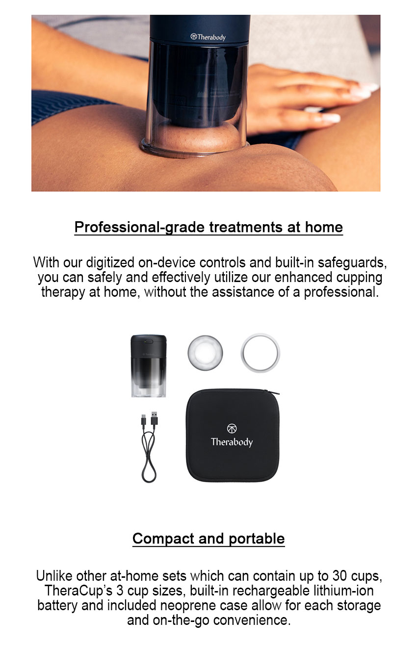 TheraCup Smart Cupping Device - Portable Cupping Therapy | Shopee Singapore