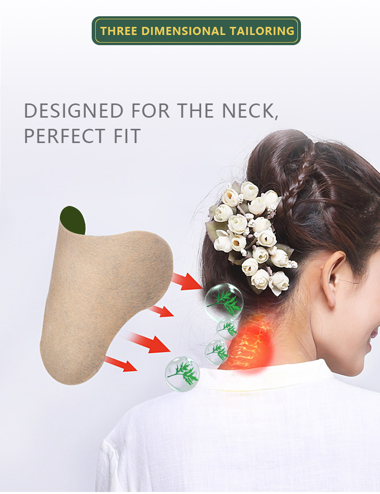 Neck Patch - Deep Penetrating Medicated Heat Patch - 1 Box x 12 Pcs ...