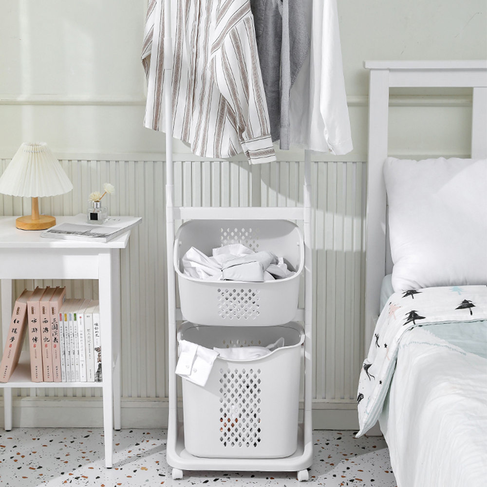 (JIJI SG) JINEX Swing Laundry Storage Rack Laundry Basket Shopee
