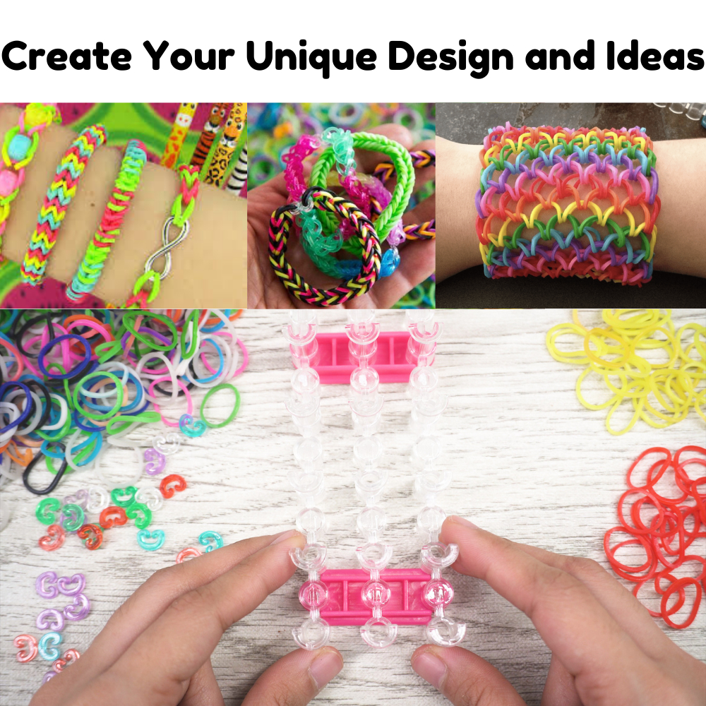 [SG] DitaDot DIY Rainbow Loom Band Kit Bracelet Design Craft Kit