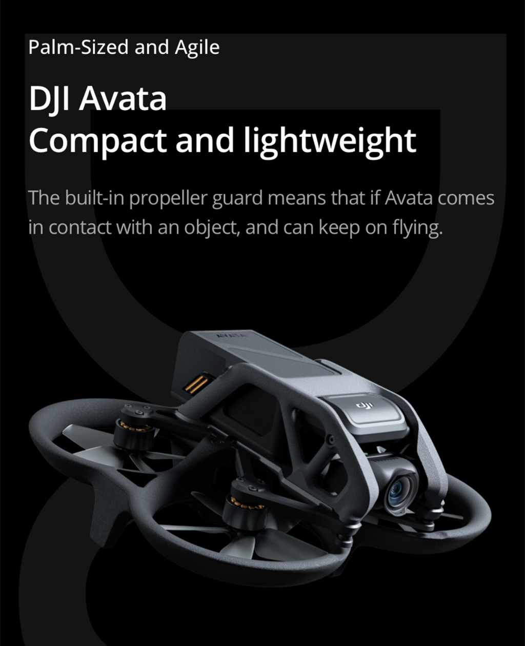 DJI Avata - the new FPV drone with built-in propeller guards
