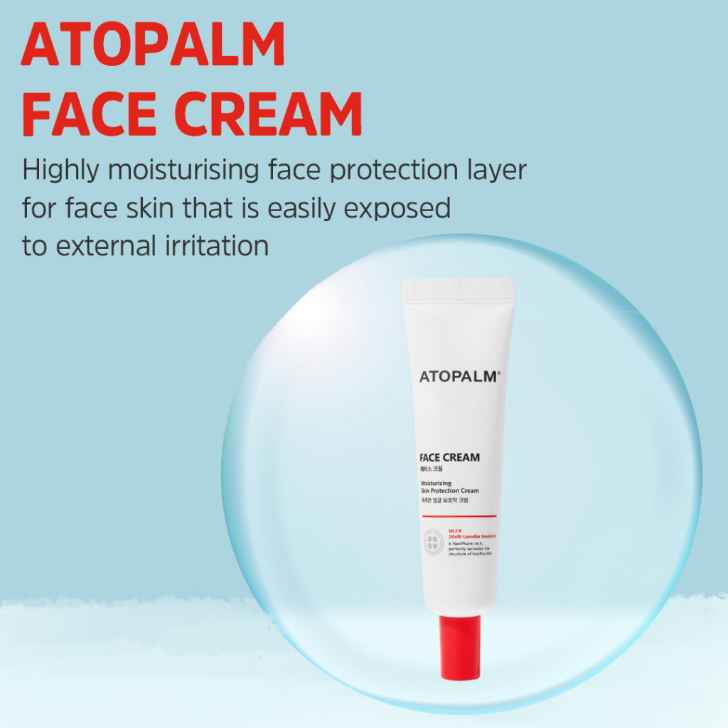 ATOPALM Face Cream / Baby Cream / Moisturizer / Sensitive Skin / Skin ...