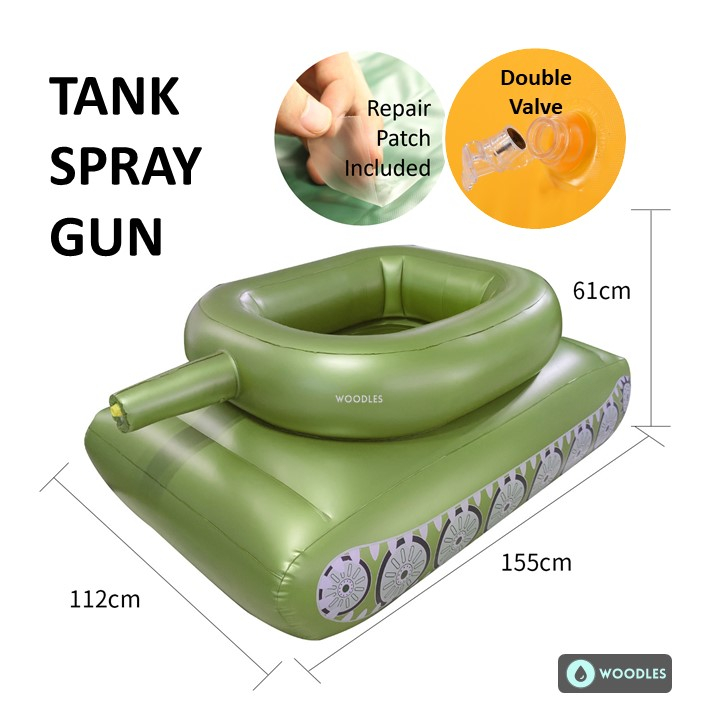 [SG Stock] Woodles Inflatable Giant Swimming Tank Float Large Beach ...