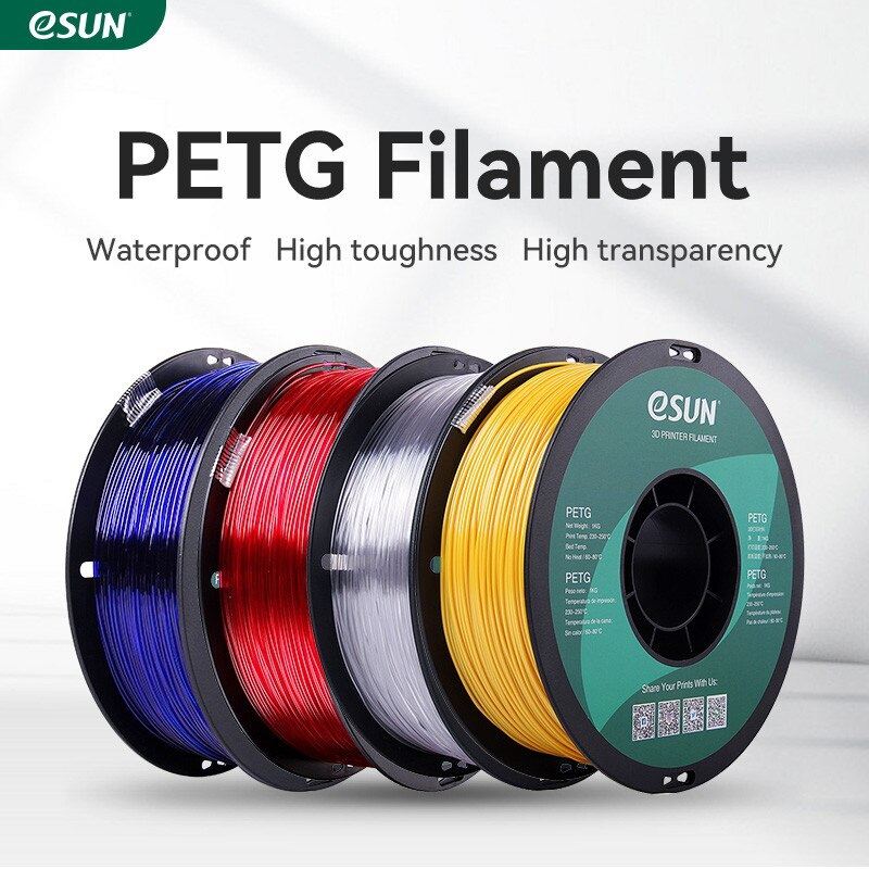 eSun PETG 1.75mm 1KG 3D Printer Filament Printing Material FDM ...