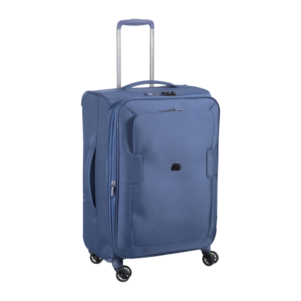 Delsey Paris Vanves 4 Double Wheels Expandable Soft Trolley Case with