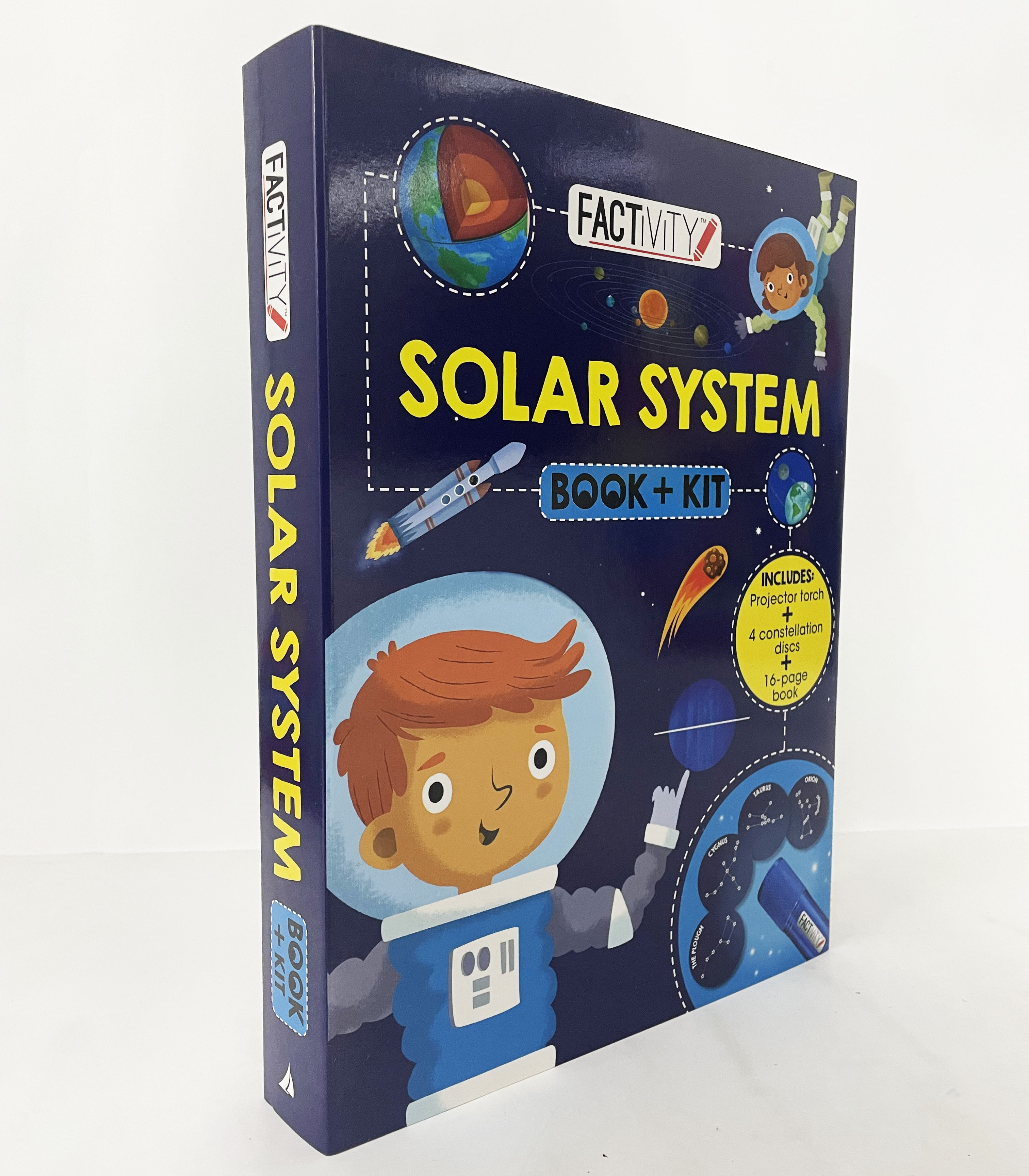 Solar System Book & Kit Gift Set with Toy & Book for Kids to Learn ...
