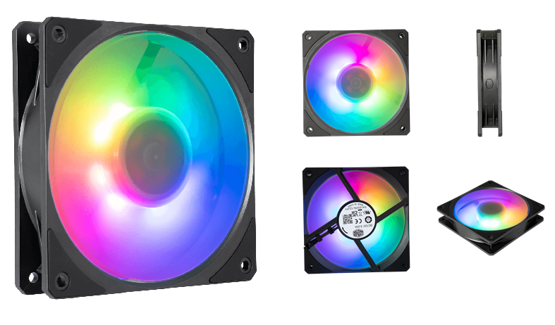 Fuwell - Coolermaster Mobius 120P ARGB Loop Dynamic Bearing Casing Fan ...