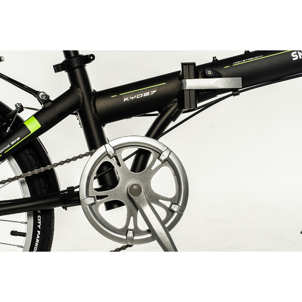 SNAPCYCLE Agility 20 inch Foldable Bicycle with Rear Rack | Shopee ...