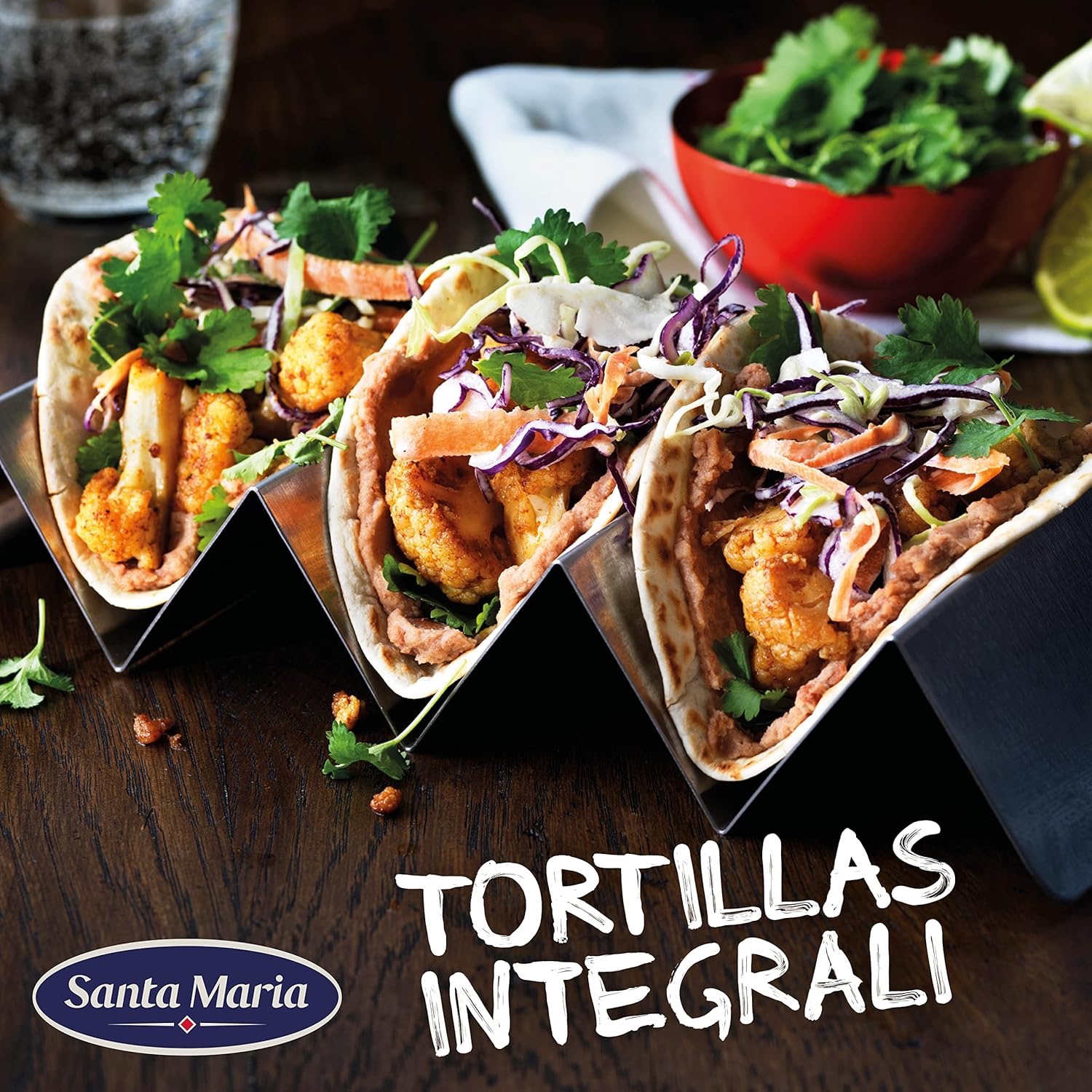 [Bundle of 3] Santa Maria Tex Mex Tortilla Wrap With Whole Wheat Medium ...