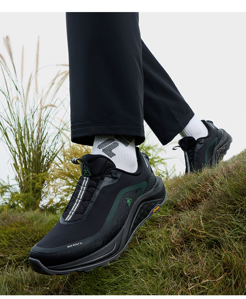 FILA CORE ATHLETICS BOA WOLF 2+ Men Sneakers (Black / White) | Shopee ...
