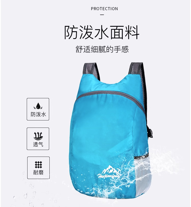 Foldable Travel Backpack Bag (Pocket Sized When Folded), Up to 20L ...