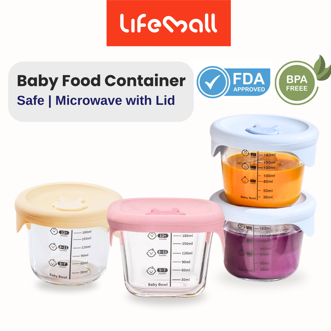 LifeMall - FDA Approved Baby Food Container| Puree Container ...