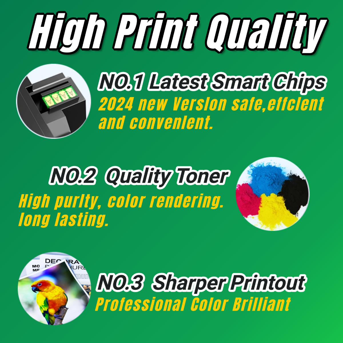 Canon 054/054H 054 H Toner Cartridge Compatible for Canon LBP621/LBP623 ...