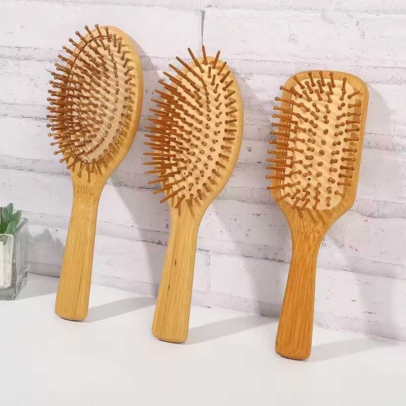 【SG Local delivery】Premium Bamboo Wood Comb - Stimulates Hair Growth ...
