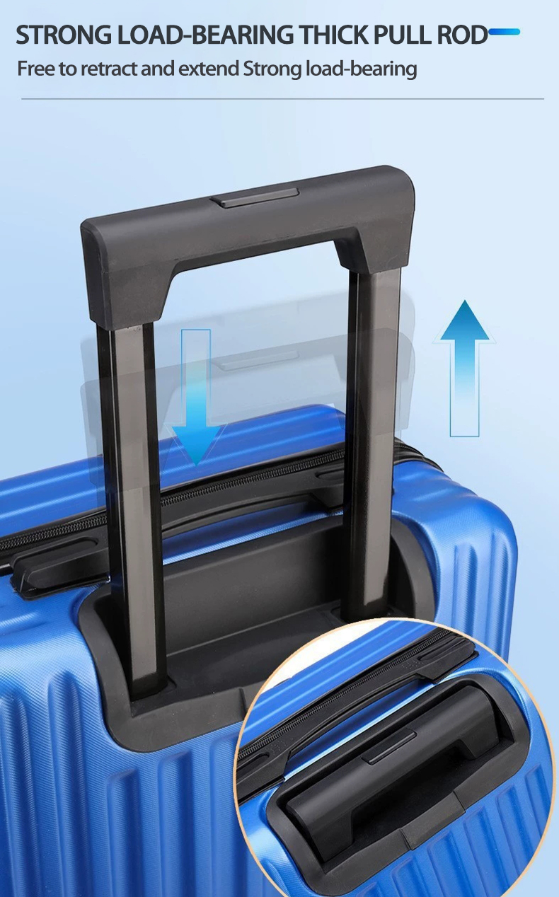 PG Luggage 20/24 Inch ABS+PVC Luggage With Hook Design-Lightweight ...