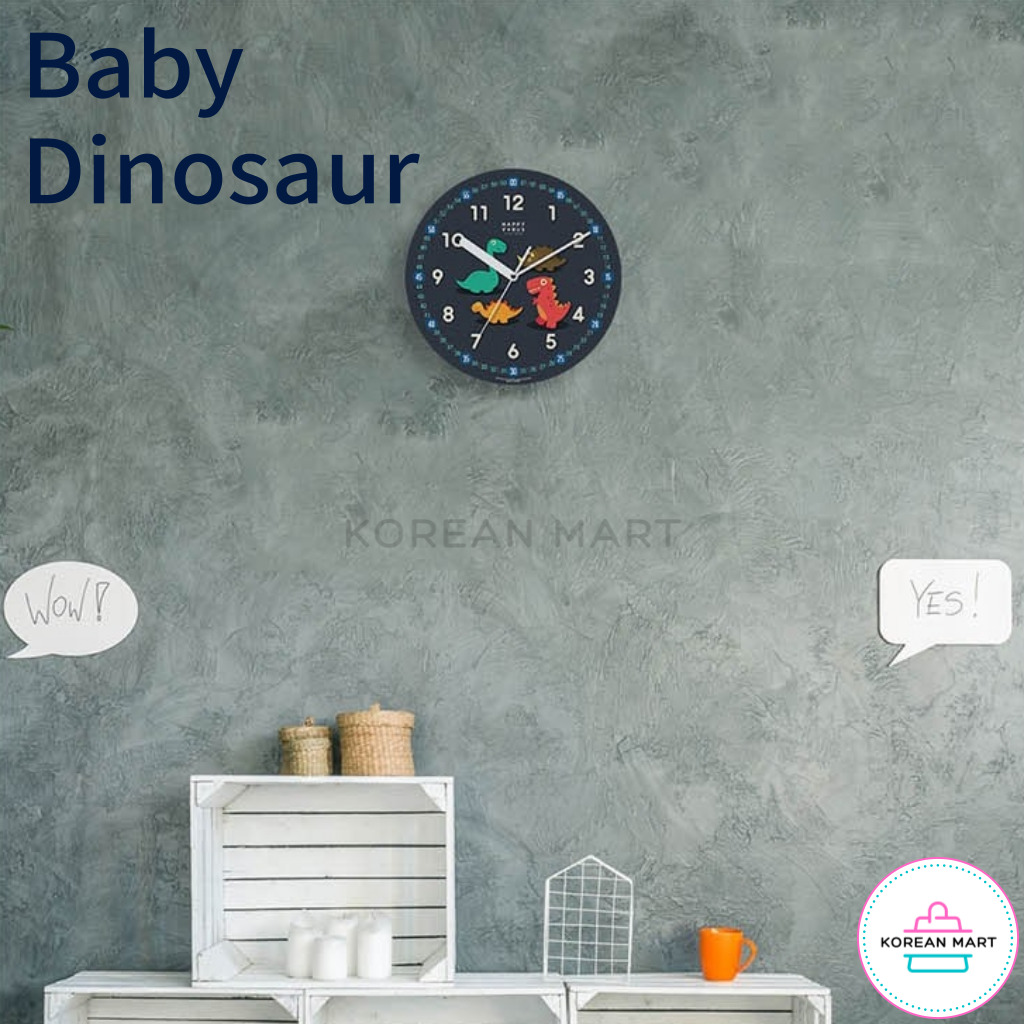 Educational Wall Clock - Silent Movement Time Teaching Clock / Kids ...