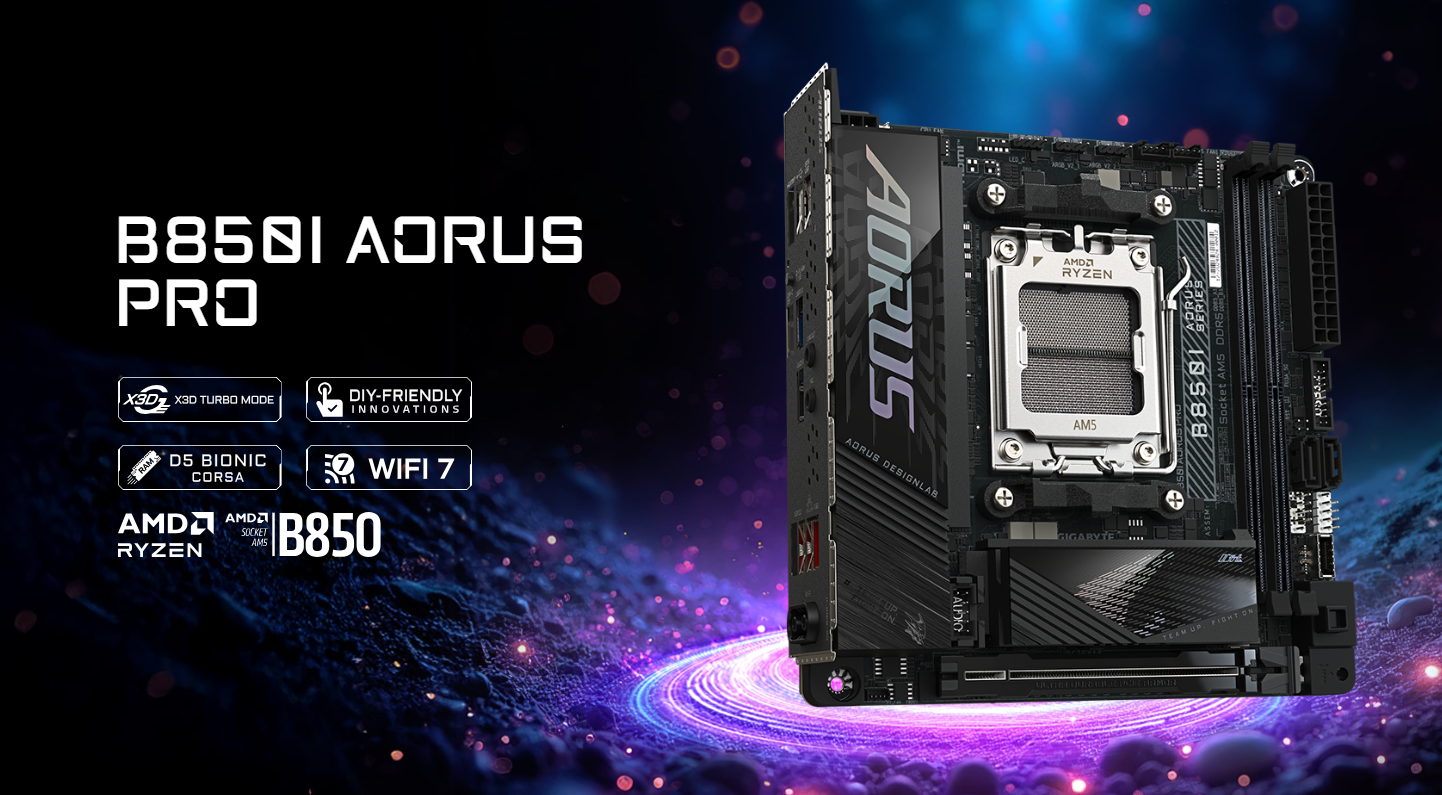 B850I AORUS PRO Key Features | Motherboard