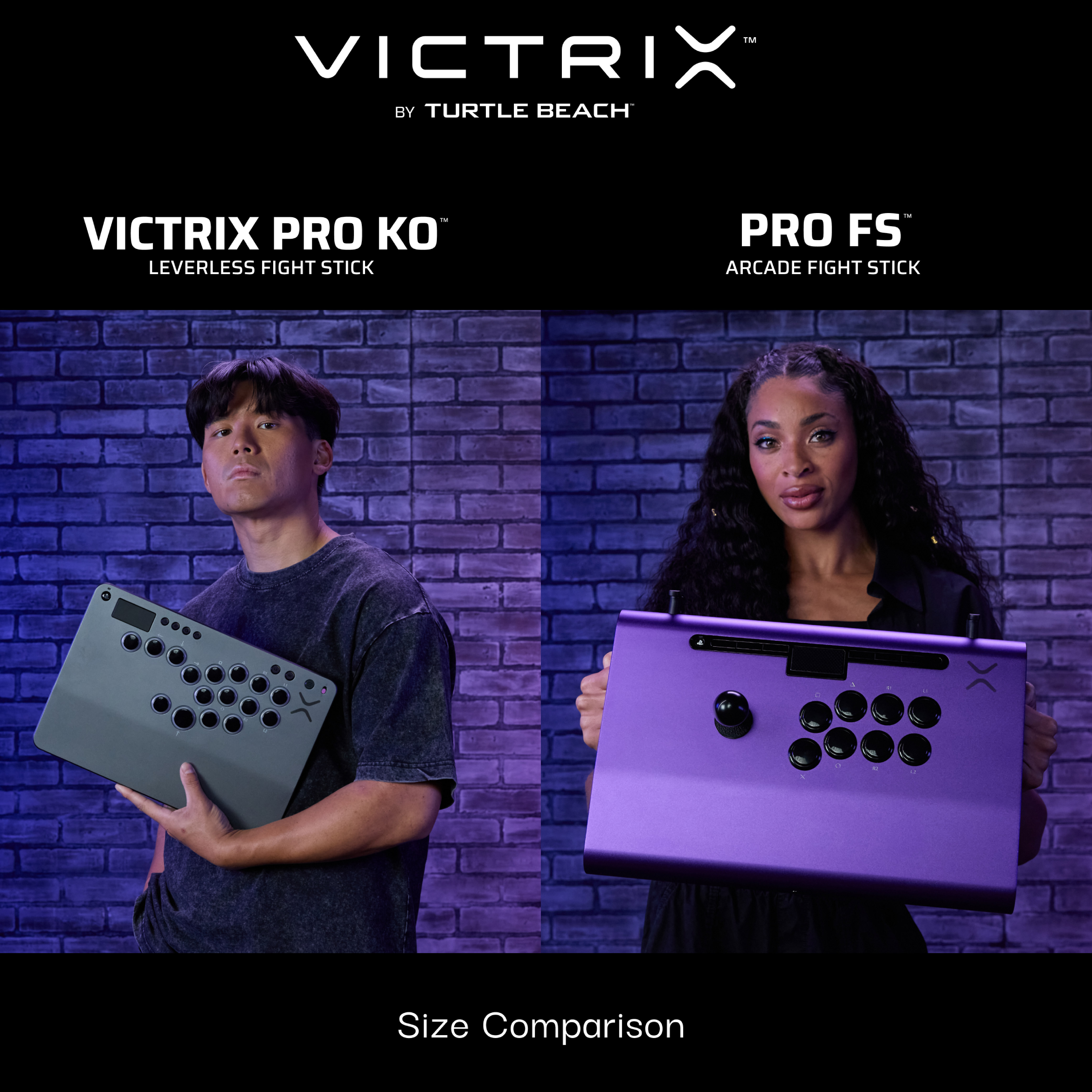Turtle Beach Victrix Pro KO Leverless Fight Stick for Playstation & PC ...