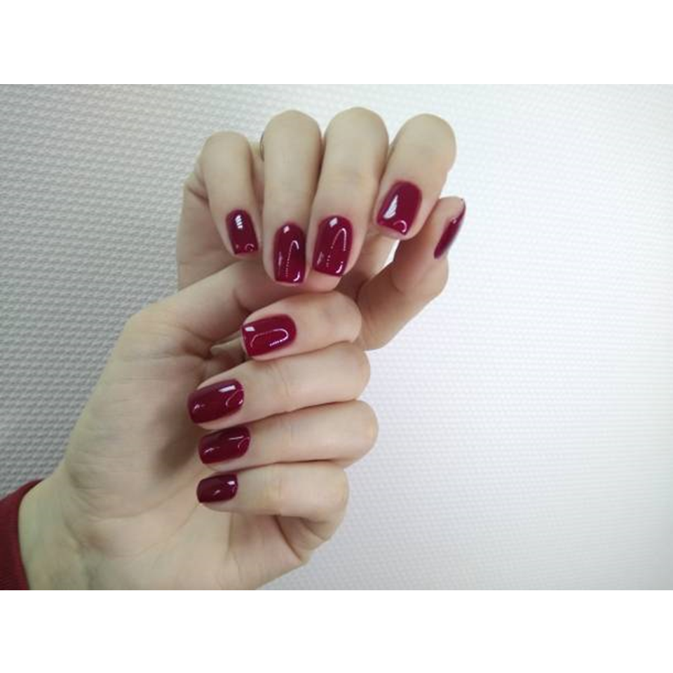 Inai Kuku - Natural Nail Merah/Maroon – 15ml | Shopee Singapore