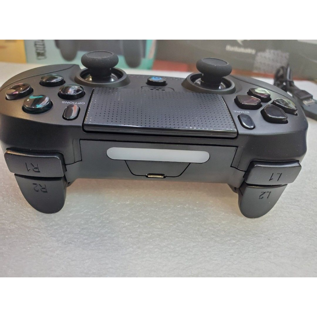 P4 Wireless Controller Bluetooth Joystick Game Controller | Shopee ...