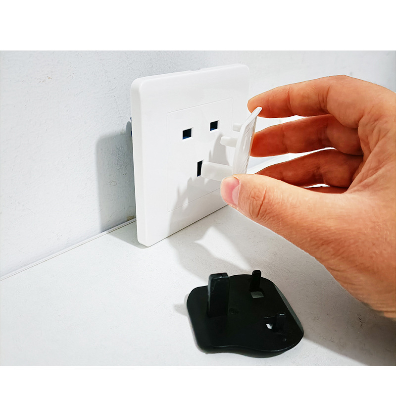 Singapore 2-Pin to 3-Pin Socket Plug Converter Safety Cover Sockets ...