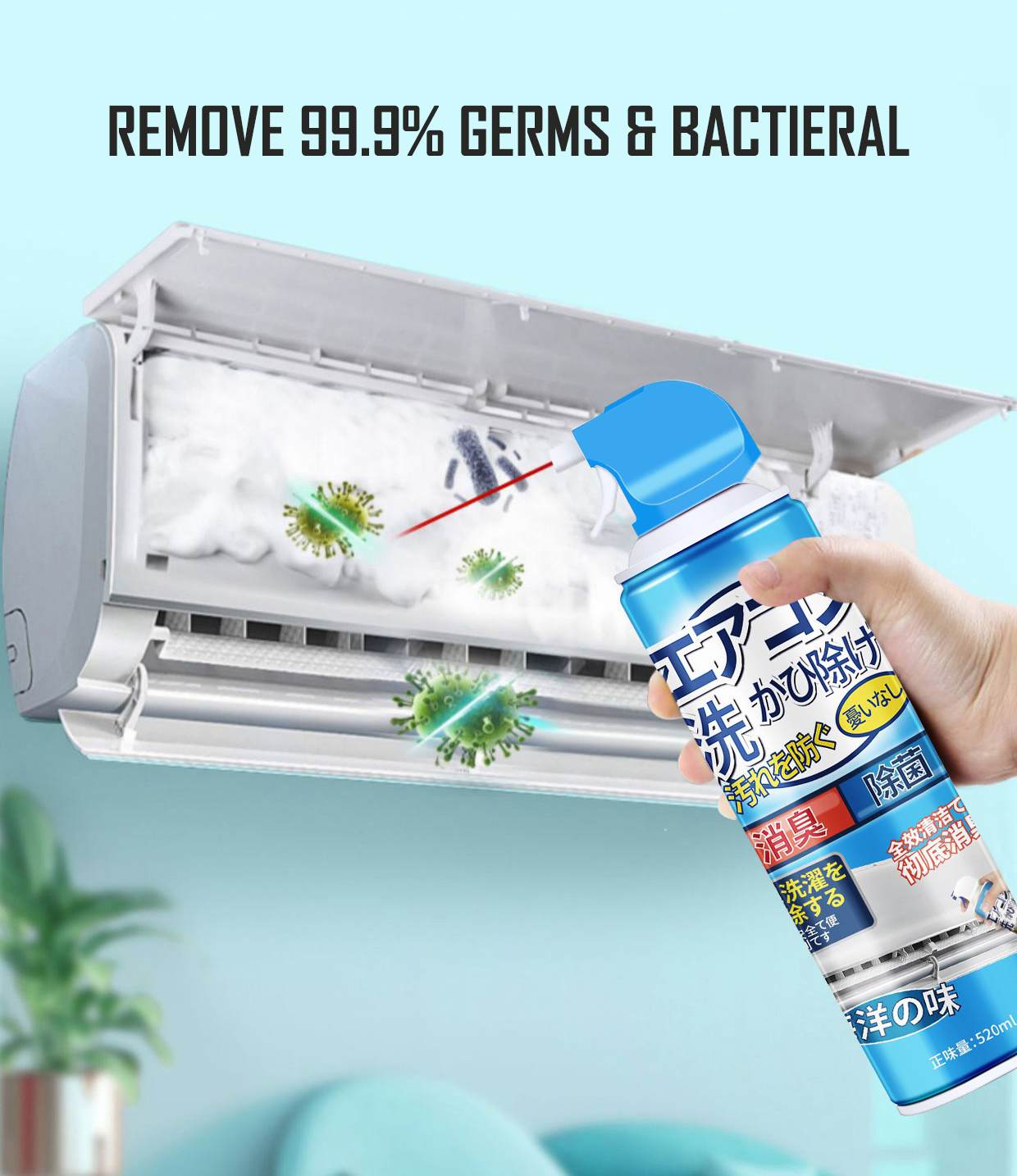 Japan Aircon Cleaner Chemical Wash | Deep Air-Con Cleaning Solution ...