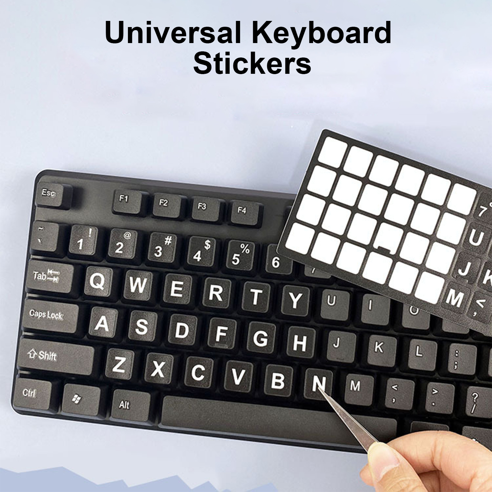 [ SG Ready Stock] Keyboard Stickers English Russian Korean Thai Matte ...