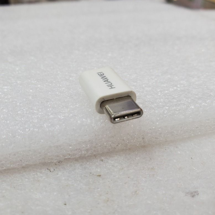 Huawei Micro USB Female to Type-C Male Adapter HL 1122 – White, 5V 2A ...