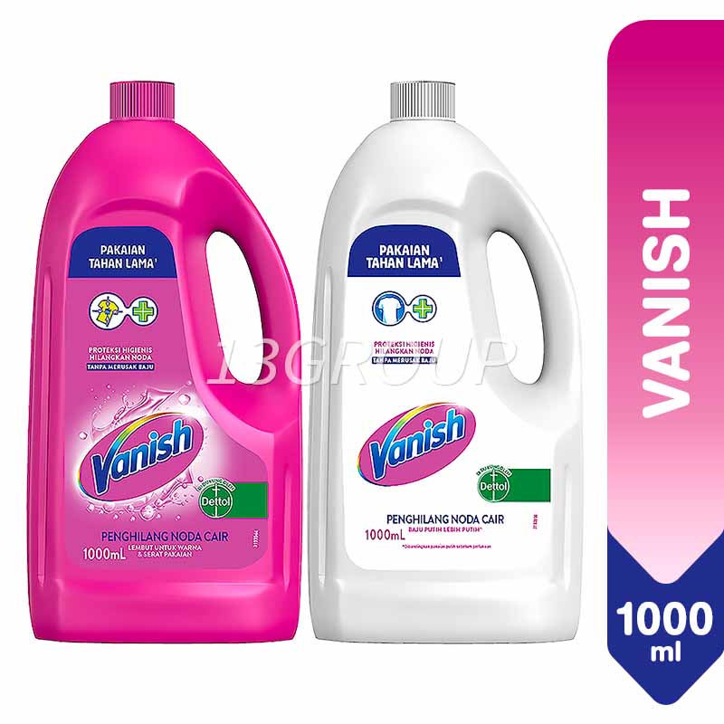 Vanish Liquid Pink White Fabric Stain Remover, 1000ml | Shopee Singapore