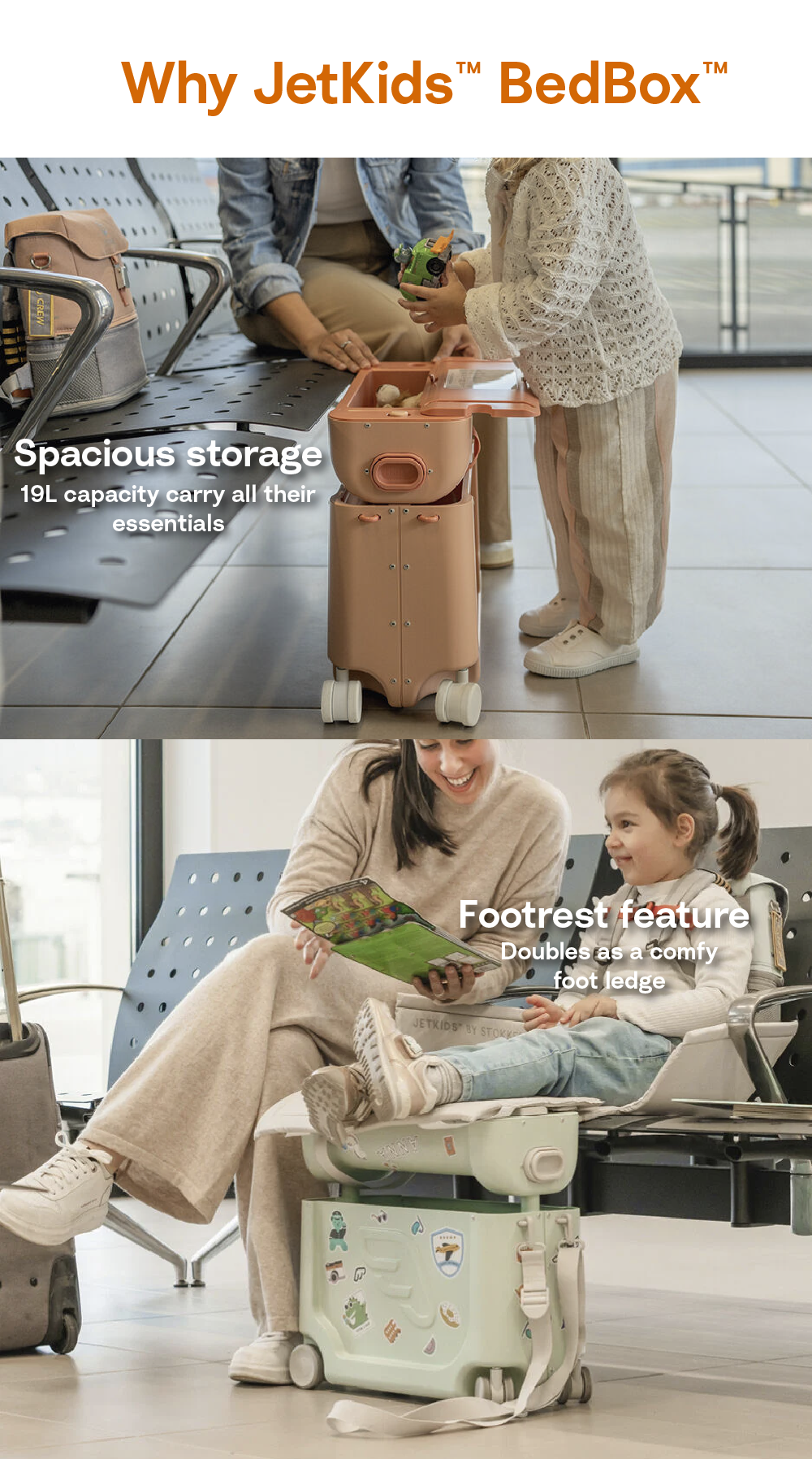 Stokke® JetKids™ by Stokke® BedBox™ - Kids Suitcase (Version 4 ...