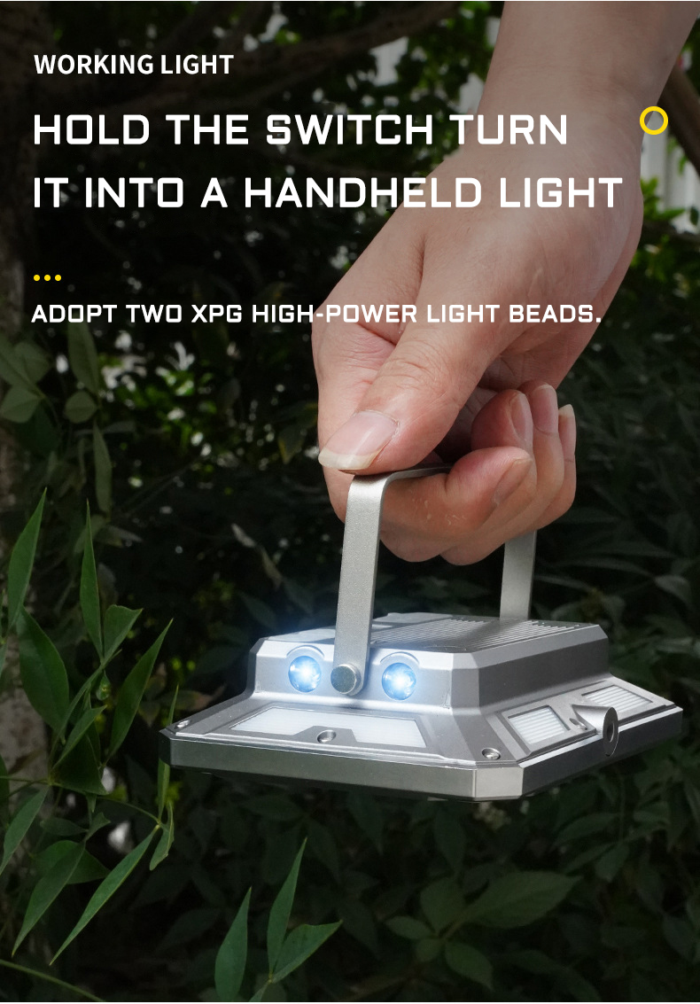 {SG Seller} KXK-686 LED 1000LM Flood Work Light Type-C Rechargeable ...