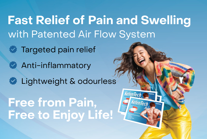 [Bundle of 5/20] Kefentech Air Plaster 8s - Pain Patch / Pain Plaster ...