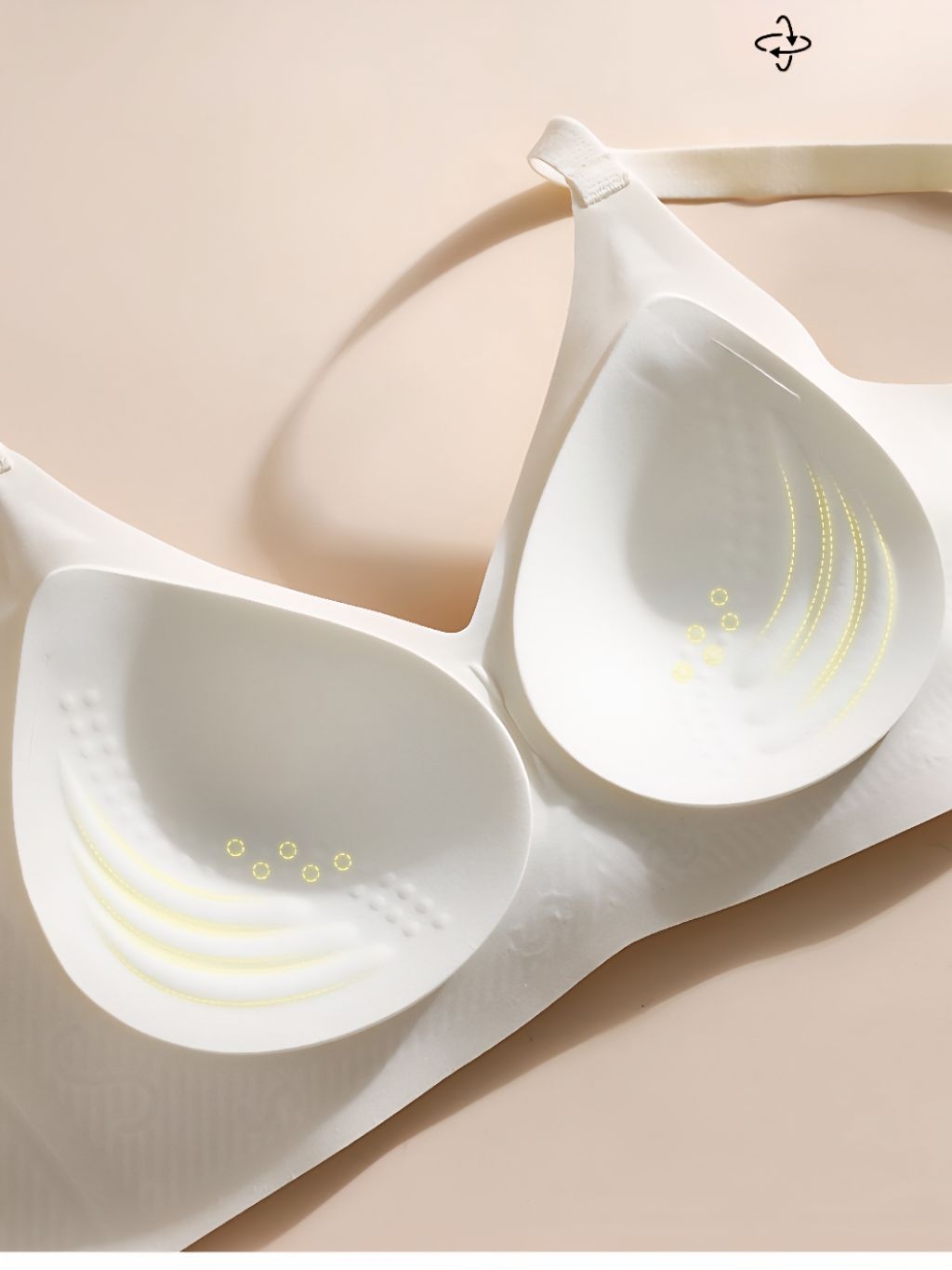 Nanoshop AB Cup Bras seamless Contract stripes Comfortable Breathable ...