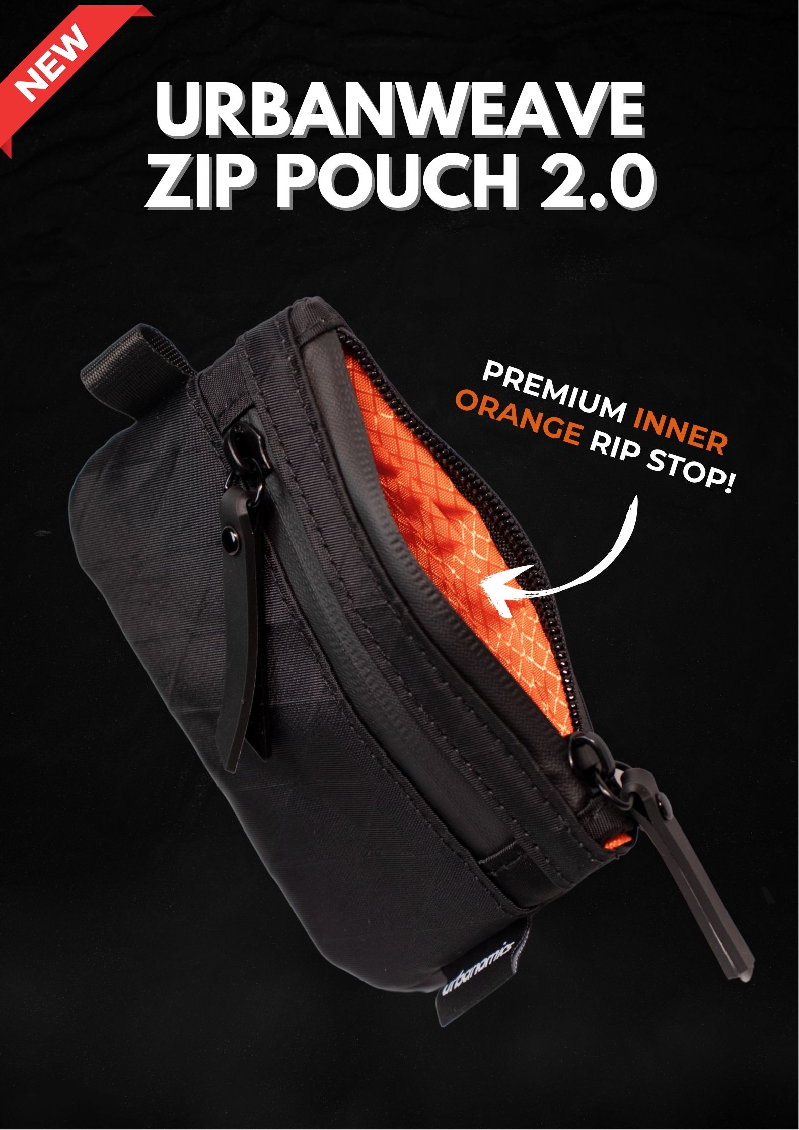URBANWEAVE Zip Pouch V1/2 (X-Pac) | Tech Organizer Wallet | EDC Wallet ...