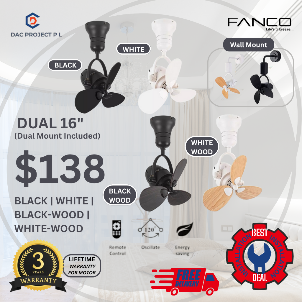 Fanco Dual 16