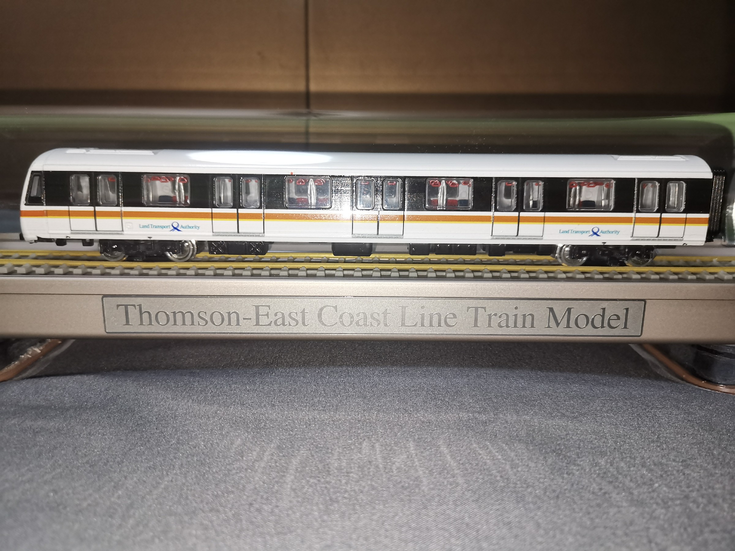 Singapore Thomson-East Coast Line MRT Train Model (1:87) [Defect: small ...