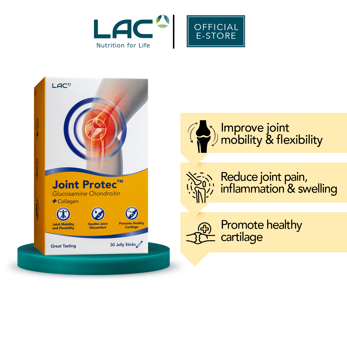 [LAC PROTEIN CALCIUM & JOINT] Series Collection (Lean muscles/Bone ...