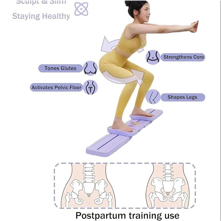 🔥SG 24H Shipping🔥Foldable Leg Slimming Ski Trainer Pelvic Floor Muscle ...
