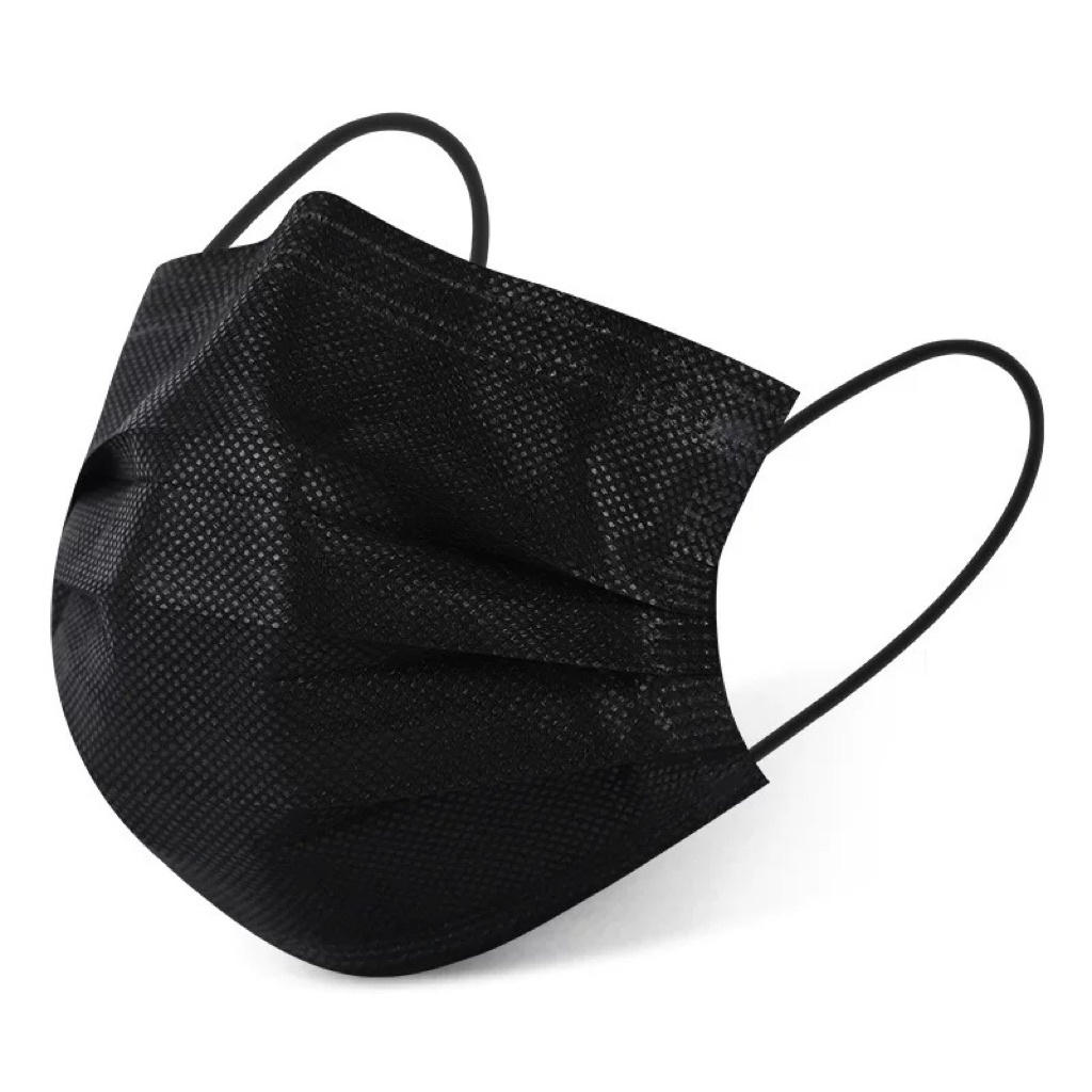 (BUY 50 FREE 50) Individually Packed Disposable Mask Black Ohayō 10pcs ...