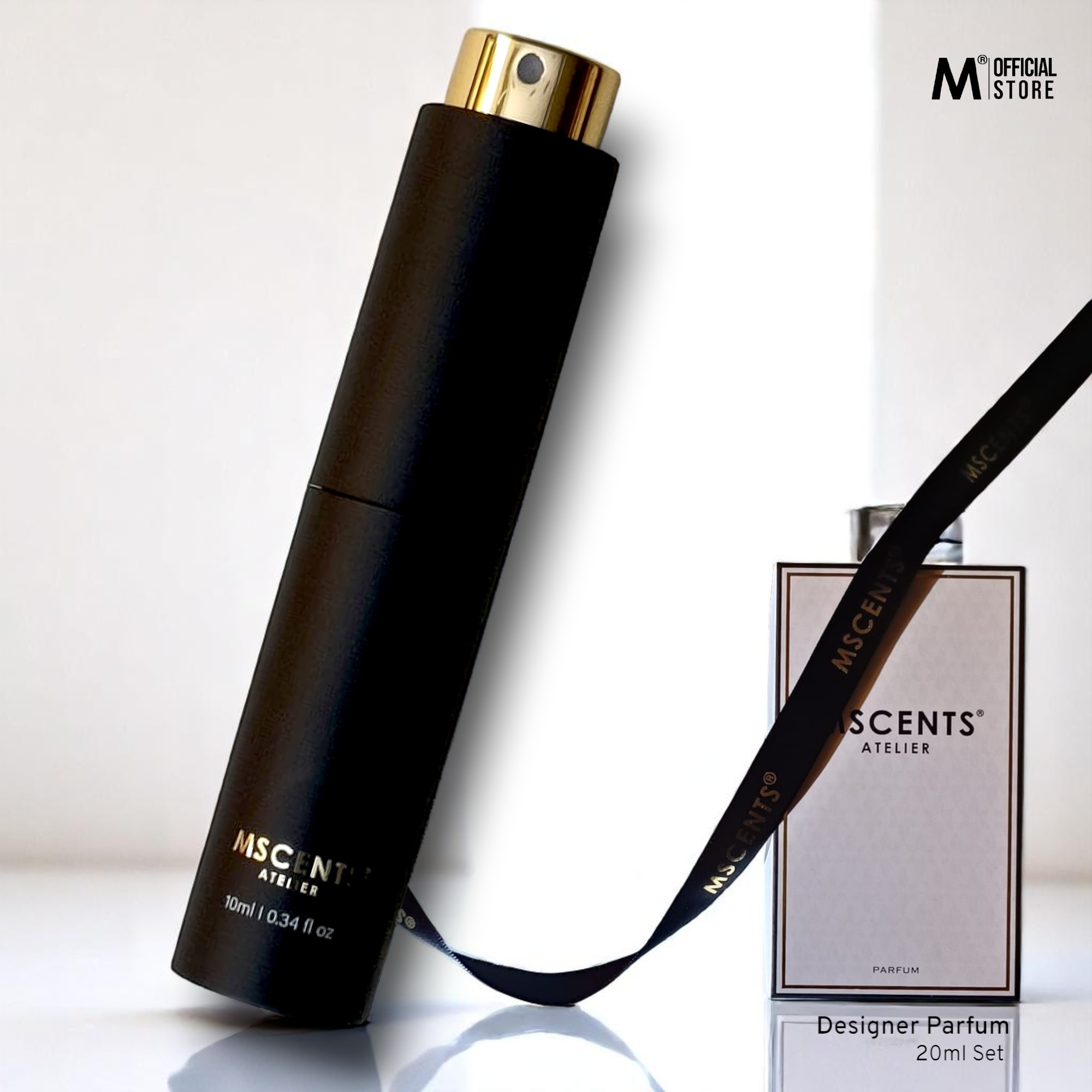 MSCENTS Fine Extrait De Parfum Perfume Atomiser + Free Refill | Shopee ...