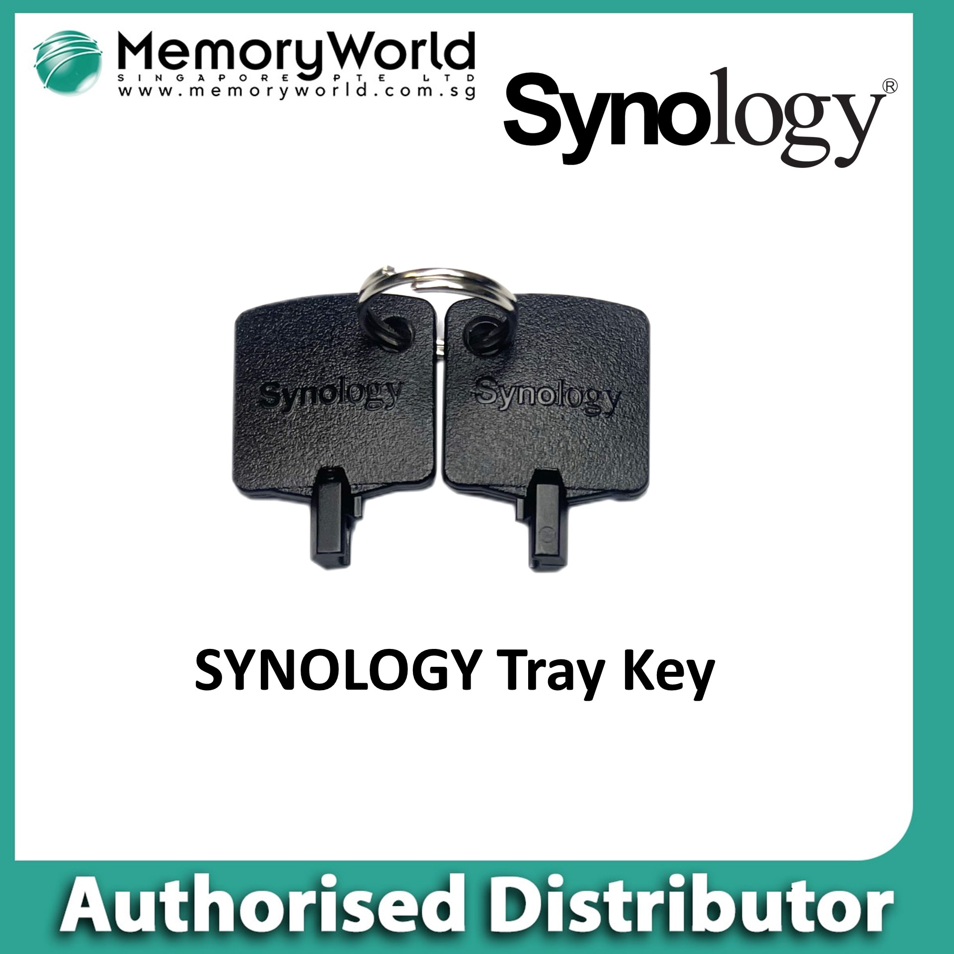 2x) Synology NAS Drive Bay Key For Type D5, D6, D8, D9, R6, X9, R8 DS181 trays