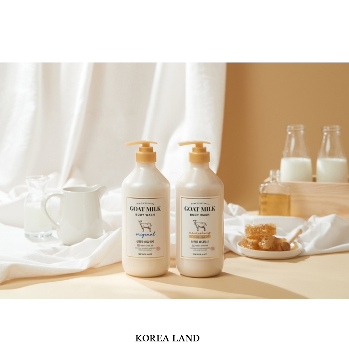 Shower Mate | Goat Milk Body Wash (800ml) | Shopee Singapore