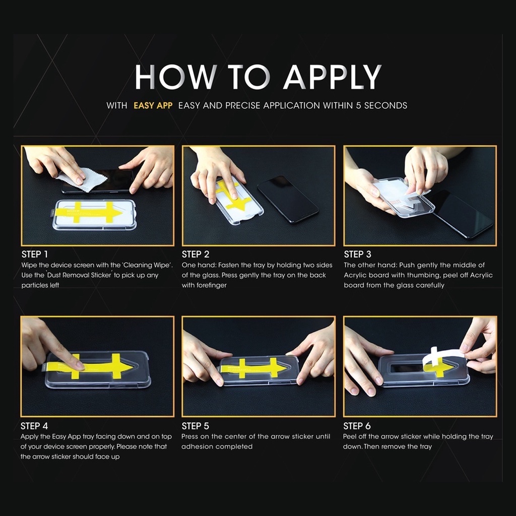 Premium Easy Install Auto-Dust Screen Protector Compatibel For 15 14 13 ...