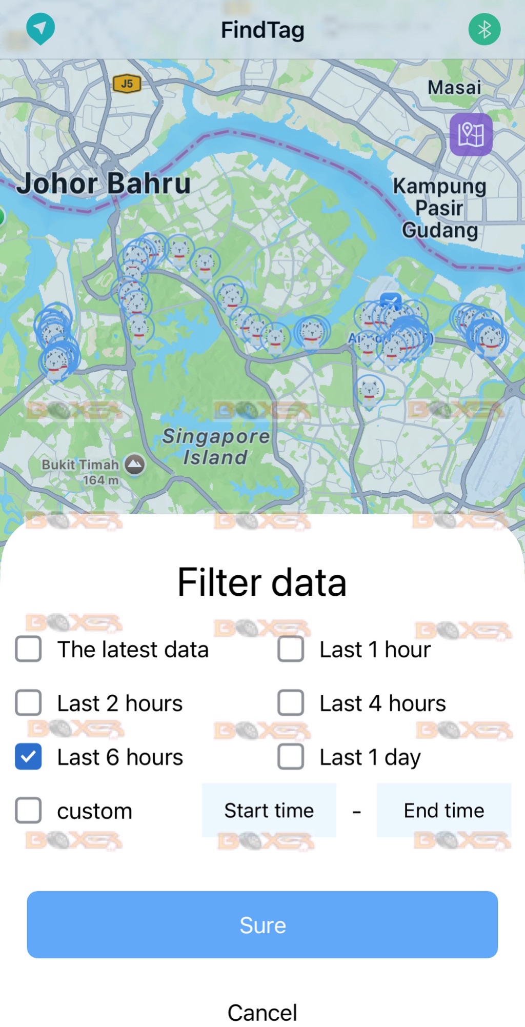 [ local seller] android / apple GPS tracker find my network tag ...