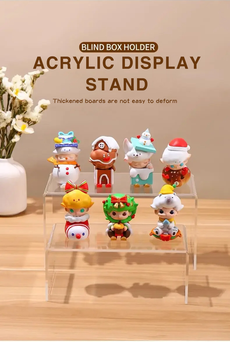 (Shipping from SG) NEW Clear Acrylic Display Riser Multifunction ...