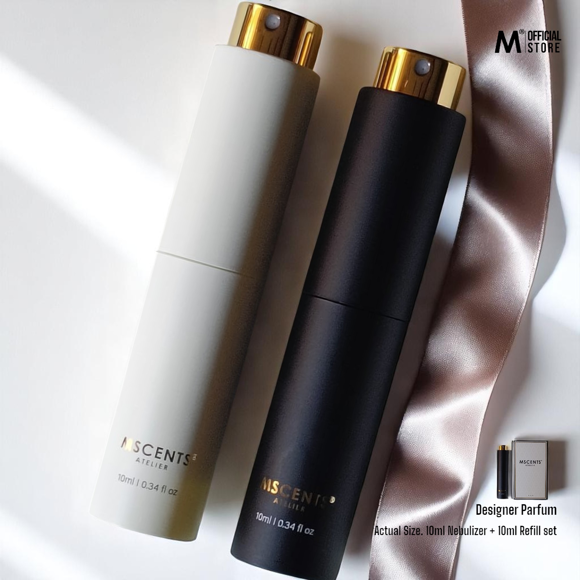 MSCENTS Fine Extrait De Parfum Perfume Atomiser + Free Refill | Shopee ...