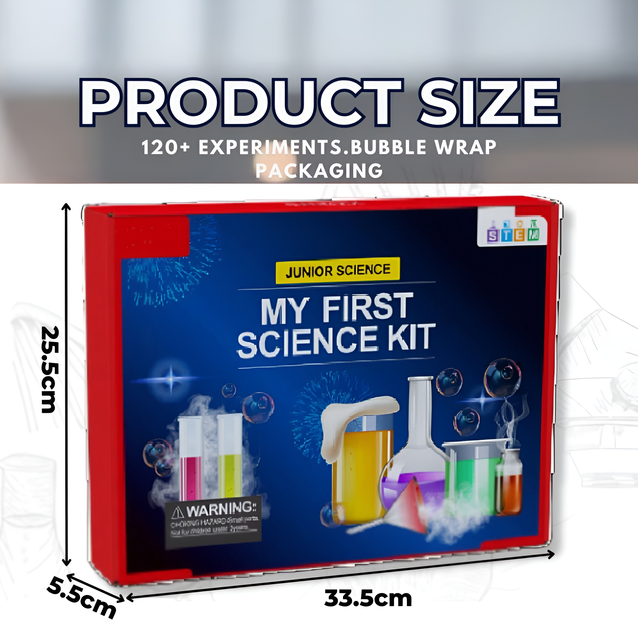 STEM Science Kit For Kids Learning Education Scientist Lab 120 ...